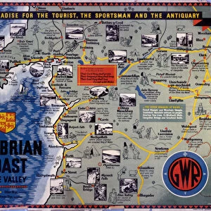The Cambrian Coast, GWR poster, c 1920s