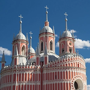 Chesme Church in St. Petersburg, Russia