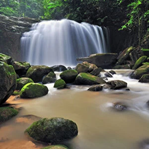 Kionsom Waterfall Kota Kinabalu Sabah