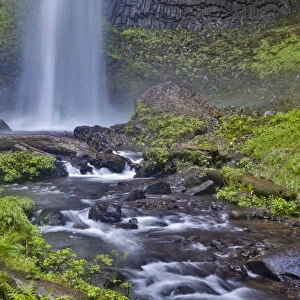 Latourell Falls in Columbia River Gorge, Oregon, USA