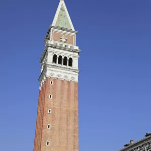 Saint Marks Campanile, Venice, Veneto, Italy