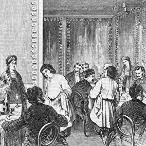 World Exhibition Paris 1867 - Russian restaurant