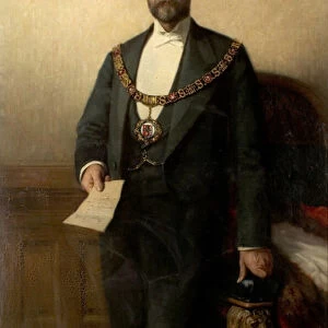 Alderman Sir John Turbey, Kt, 1889 (oil on canvas)