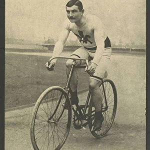 Arthur Linton, Cyclisme, 1872-1896 (b / w photo)