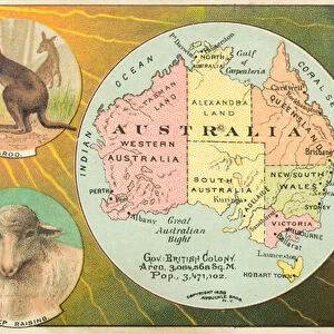 Australia (chromolitho)