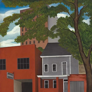 Autumn in the Bronx, 1936 (oil on canvas)