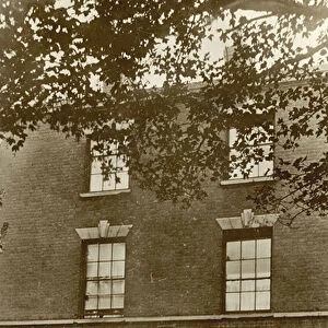 Birthplace of William Booth, founder and first General of the Salvation Army, Nottingham (b / w photo)