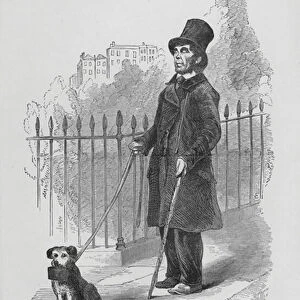 The Blind Boot-Lace Seller (engraving)