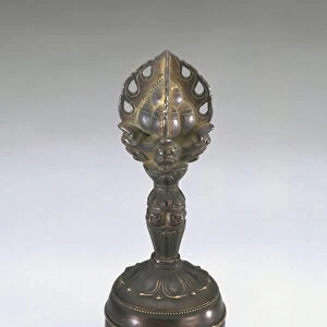 Buddhist ritual bell, Kamakura period, 1185-1333 (bronze)