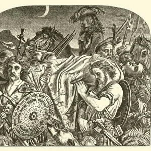The Burial-March of Dundee (engraving)