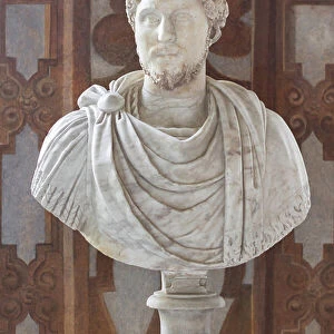Bust of Commodus (marble)