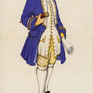 Captain Cook (colour litho)