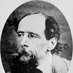 Charles Dickens, c. 1863 (b / w photo)