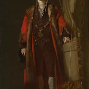 Charles Thorp as Lord Mayor of Dublin, c. 1800 (oil on canvas)