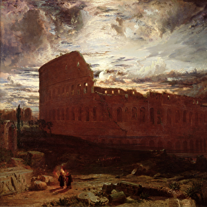 The Colosseum, Rome, 1860 (oil on canvas)