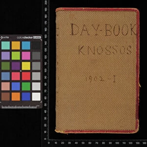 Daybook Vol. 1 of the 1902 excavation of the Palace of Minos at Knossos by Duncan Mackenzie (Knossos Notebook 6), circa 1902
