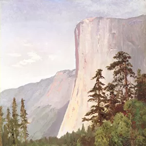 El Capitan, Yosemite Valley (oil on canvas)