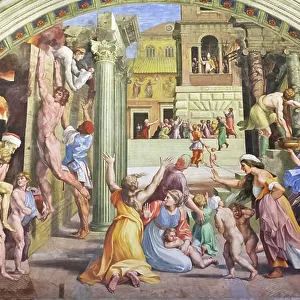The fire in the borgo, c. 1501-1520 (fresco)