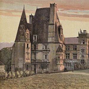Fontaine-Henry, Chateau, Ensemble (colour photo)
