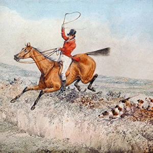 Fox hunting, 1837 (w / c)