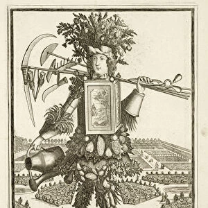 The Gardeners Costume, illustration from the Dictionnaire des Sciences