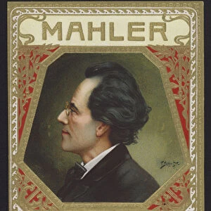 Gustav Mahler (chromolitho)