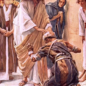 The healing of the leper