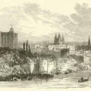 Hereford Castle (engraving)