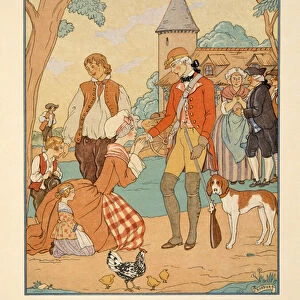 Illustration from Les Liaisons Dangereuses by Pierre Choderlos de Laclos (1741-1803) pub. 1934 (pochoir print)