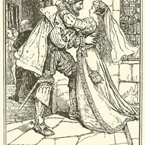 Jeanne and the King (engraving)