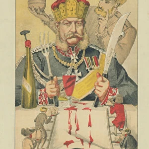 King of Prussia (colour litho)