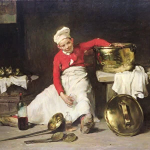 Kitchen-Boy, 1893 (oil on canvas)