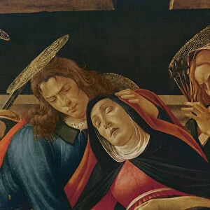 The Lamentation over the Death of Christ (detail of the Virgin and Saint John), c
