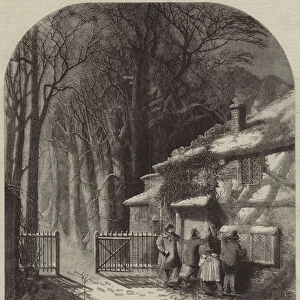Letting in Christmas (engraving)
