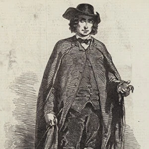 M Melingue, of the Theatre Historique, as "Monte Christo"(engraving)