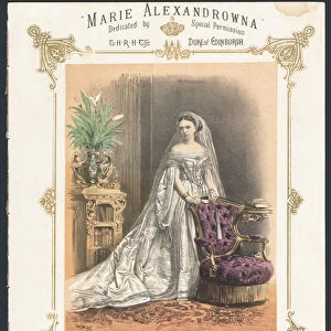 Marie Alexandrowna (colour litho)