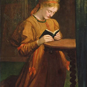 May Prinsep (Prayer) 1867 (oil on canvas)