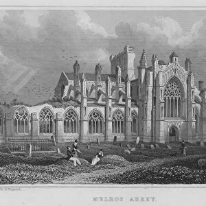 Melros Abbey (engraving)