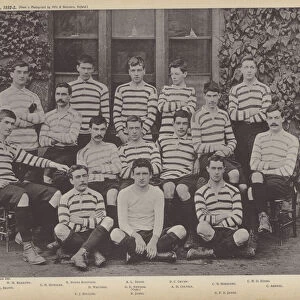 Merton Rugby XV, 1892-3 (b / w photo)