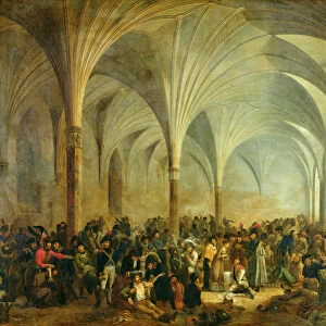 The Military Hospital of the French and Russians at Marienburg in June 1807, 1808