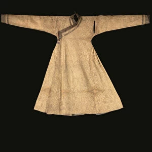 A Mongol Cloth of Gold Robe, Central Asia, late 13th-14th century (silk & metal thread)