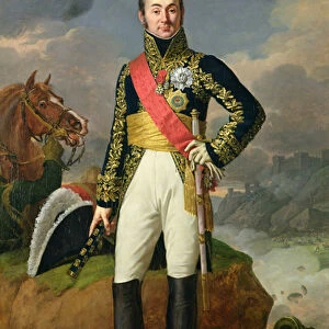 Nicolas-Charles Oudinot (1767-1847) Duke of Reggio and Marshal of France, 1811 (oil