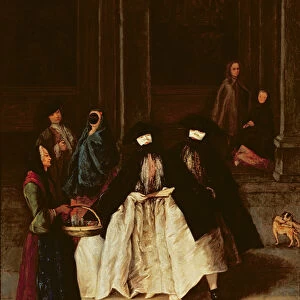 The Perfume Seller (oil on canvas) (see alo 166068)