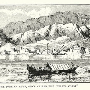 The Persian Gulf, once called the "Pirate Coast"(litho)