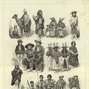 Peruvian and Bolivian Native Peoples (engraving)