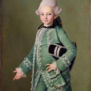 Portrait of Count Bobrinsky (1762-1813) as a Child, 1769 (oil on canvas)