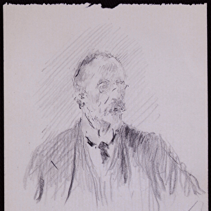 Portrait of HV Lanchester, 1926 (pencil on paper)