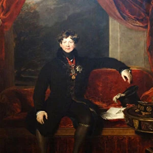 Portrait of King George IV, 1822 (oil on canvas)