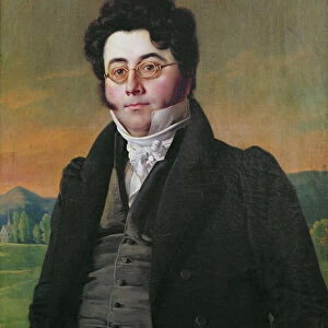 Portrait of Louis Auguste Baudelocque (1799-1863) (oil on canvas)