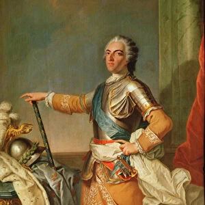 Portrait of Louis XV (1710-1774), King of France and Navarre (1715-1774)